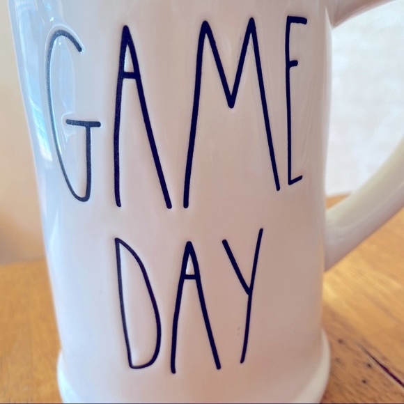 Rae Dunn GAME DAY Ceramic Beer Stein Mug BRAND NEW!! - Picture 2 of 4